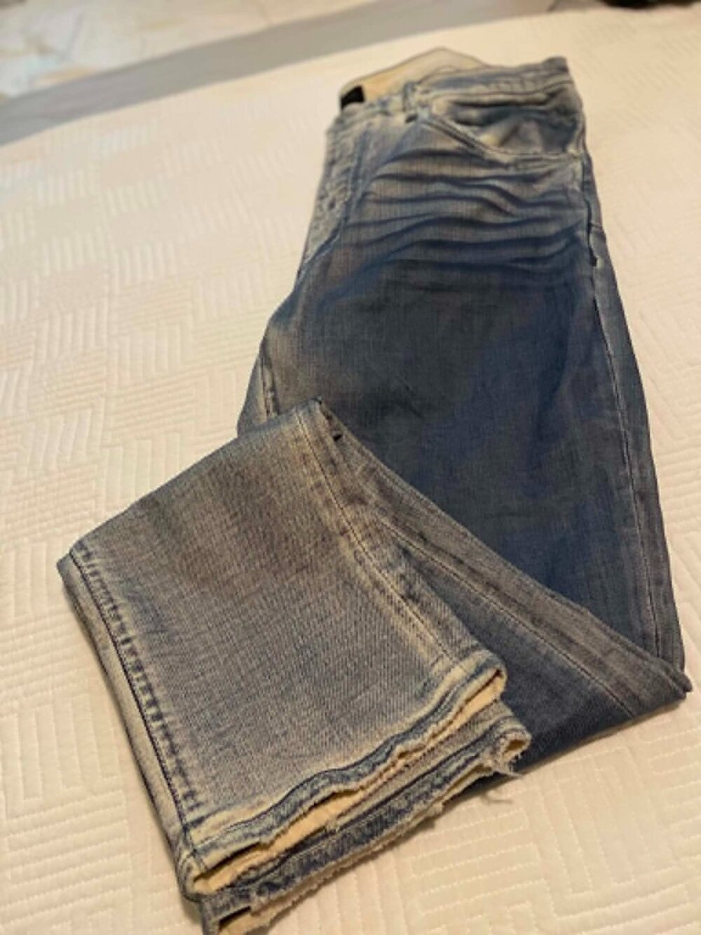 Purple Brand Men Distressed Jeans-Y2K Size 38 Blue